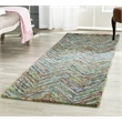 Safavieh Nantucket Blue Contemporary Rug - Runner 2'3