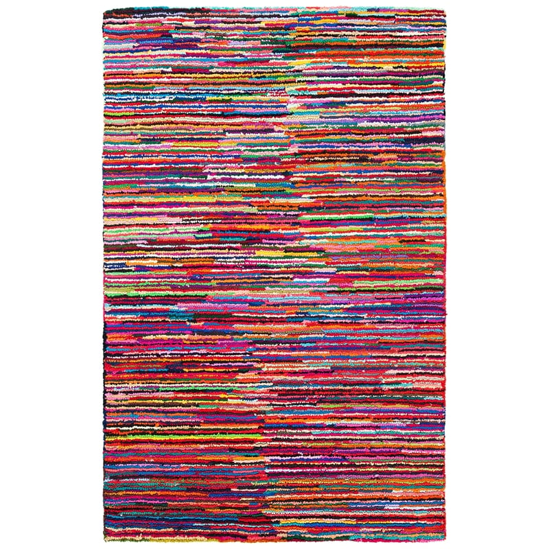 Safavieh Nantucket Pink Contemporary Rug - 6' x 9'