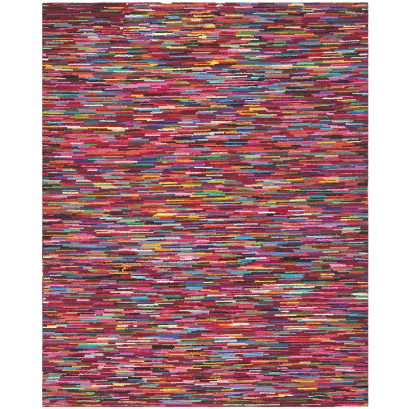 Safavieh Nantucket Pink Contemporary Rug - 10' x 14'