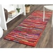 Safavieh Nantucket Pink Contemporary Rug - Runner 2'3