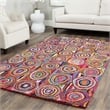 Safavieh Nantucket Pink Contemporary Rug - 9' x 12'