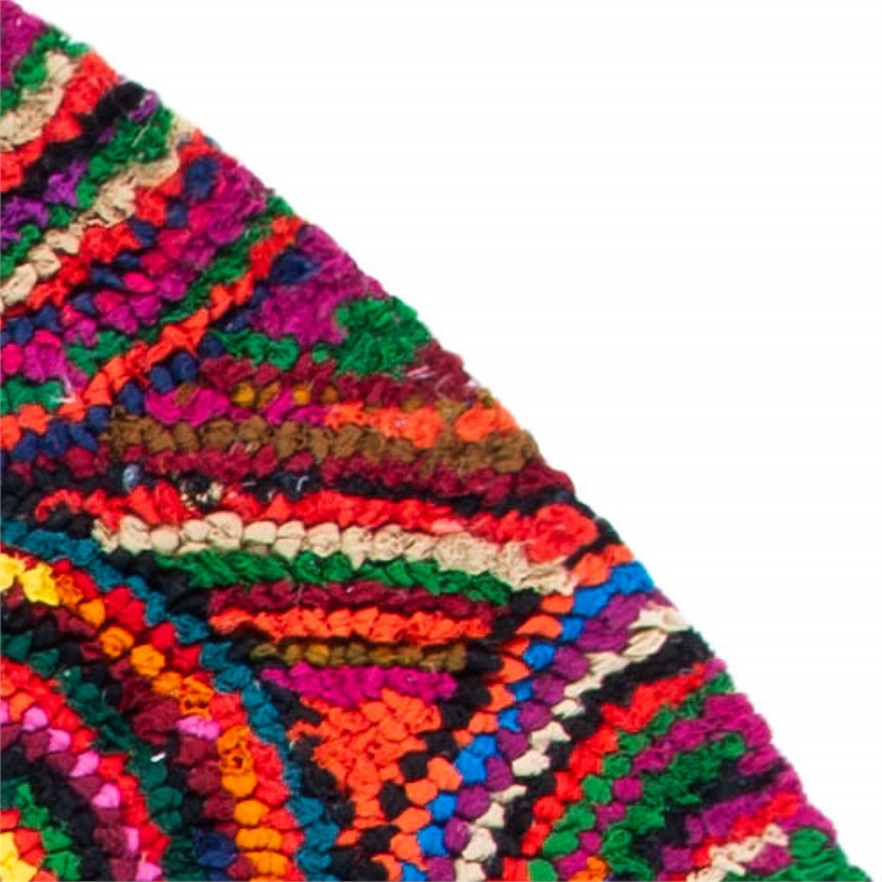 Safavieh Nantucket Pink Contemporary Rug - Round 6'