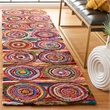 Safavieh Nantucket Pink Contemporary Rug - Runner 2'3