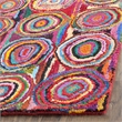 Safavieh Nantucket Pink Contemporary Rug - Runner 2'6