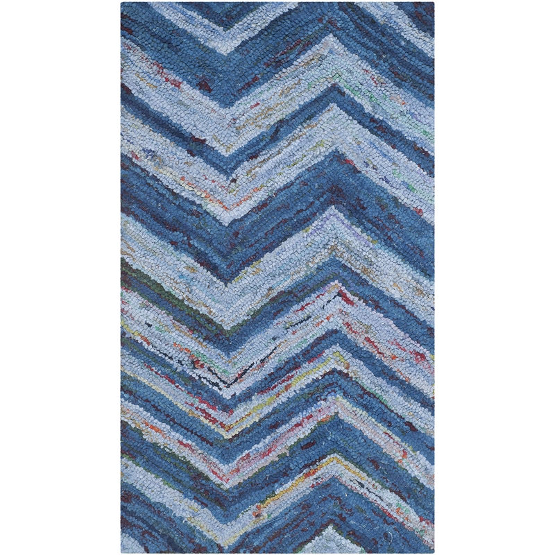 Safavieh Nantucket Blue Contemporary Rug - 2' x 3'
