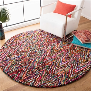 Safavieh Nantucket  Contemporary Rug - Round 6'
