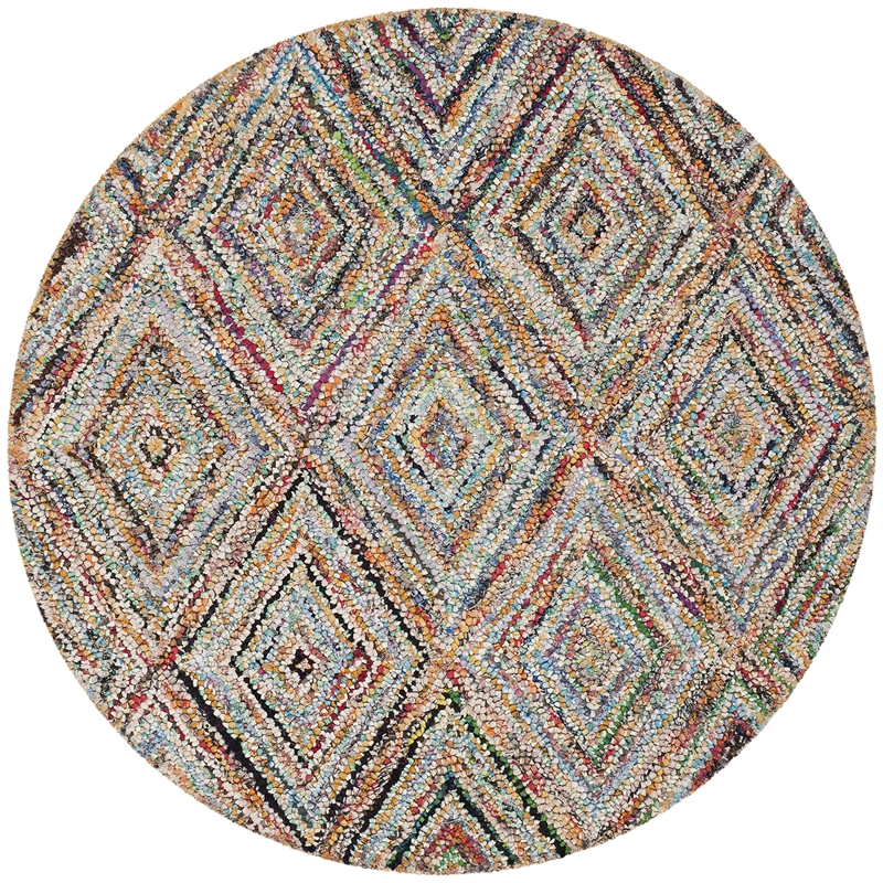 Safavieh Nantucket  Contemporary Rug - Round 8'