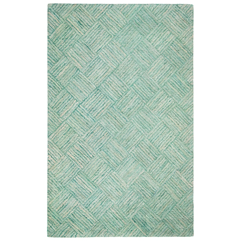Safavieh Nantucket Green Contemporary Rug - 5' x 8'