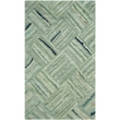 Safavieh Nantucket Green Contemporary Rug - Runner 2'3