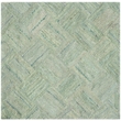 Safavieh Nantucket Green Contemporary Rug - Square 4'