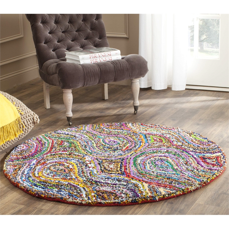 Safavieh Nantucket  Contemporary Rug - Round 4'