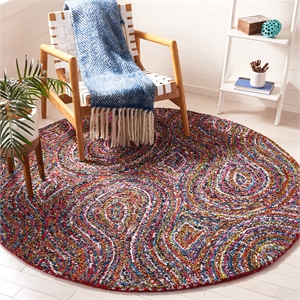 Safavieh Nantucket  Contemporary Rug - Round 6'
