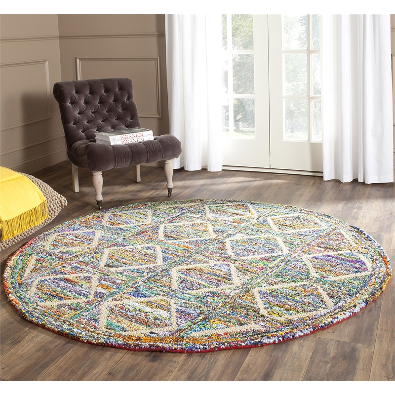 Safavieh Nantucket  Contemporary Rug - Round 4'
