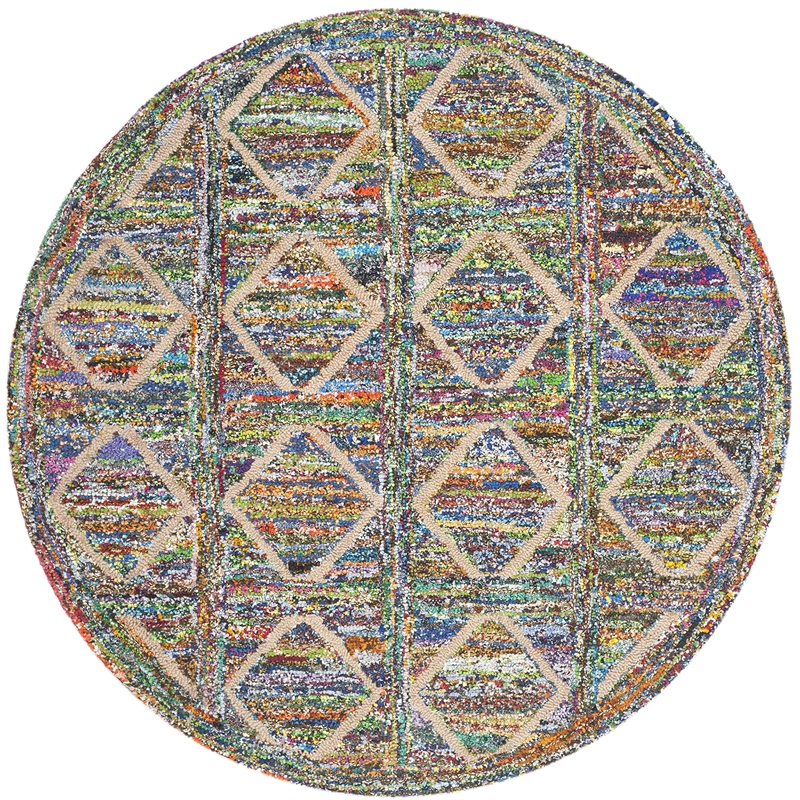 Safavieh Nantucket  Contemporary Rug - Round 4'