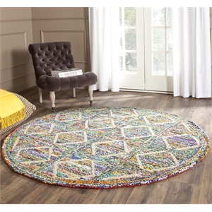 Safavieh Nantucket  Contemporary Rug - Round 6'