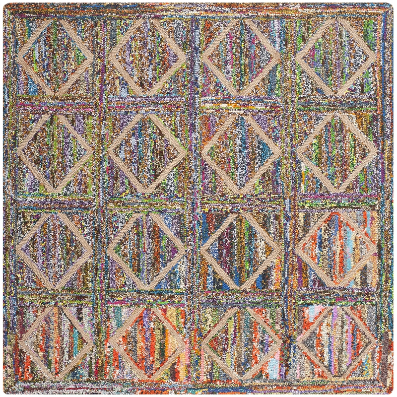 Safavieh Nantucket  Contemporary Rug - Square 6'