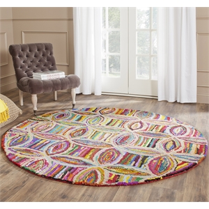 Safavieh Nantucket  Contemporary Rug - Round 6'