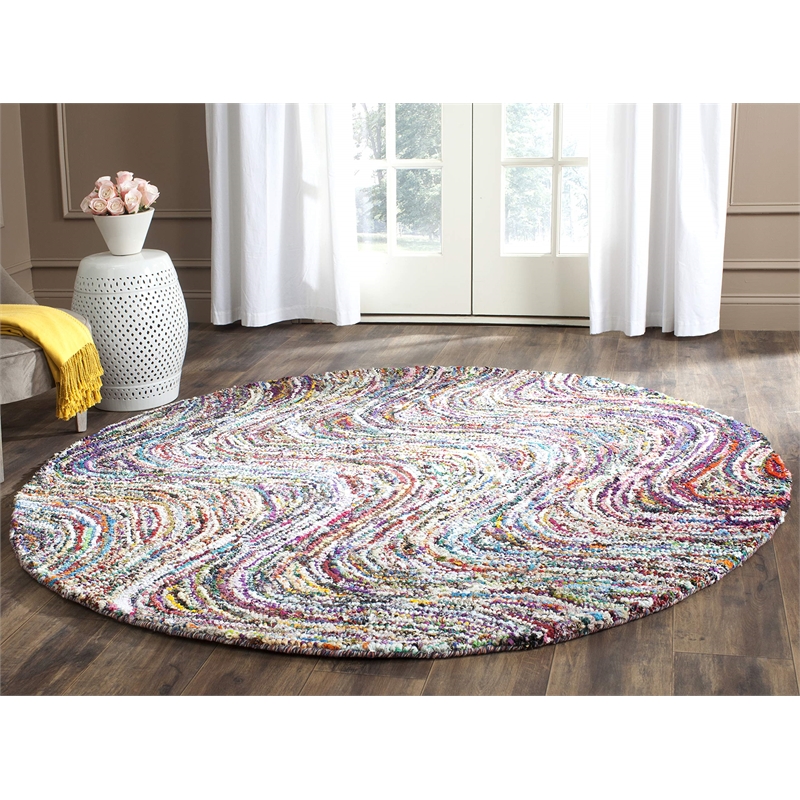 Safavieh Nantucket  Contemporary Rug - Round 4'