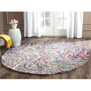 Safavieh Nantucket  Contemporary Rug - Round 4'