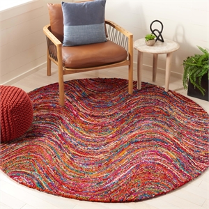 Safavieh Nantucket  Contemporary Rug - Round 6'