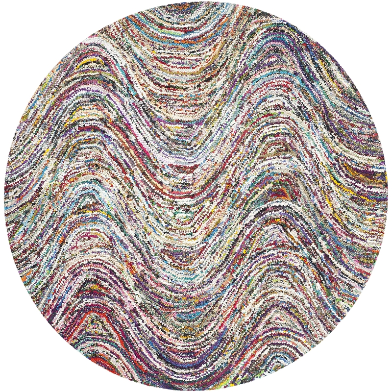 Safavieh Nantucket  Contemporary Rug - Round 6'