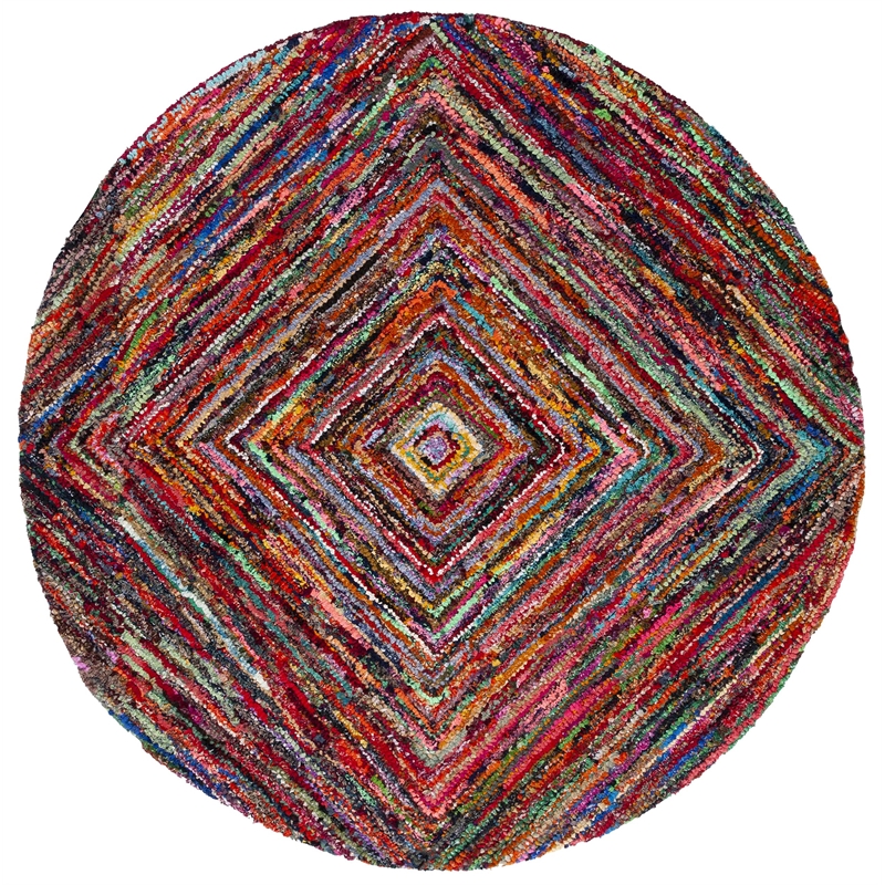 Safavieh Nantucket  Contemporary Rug - Round 6'