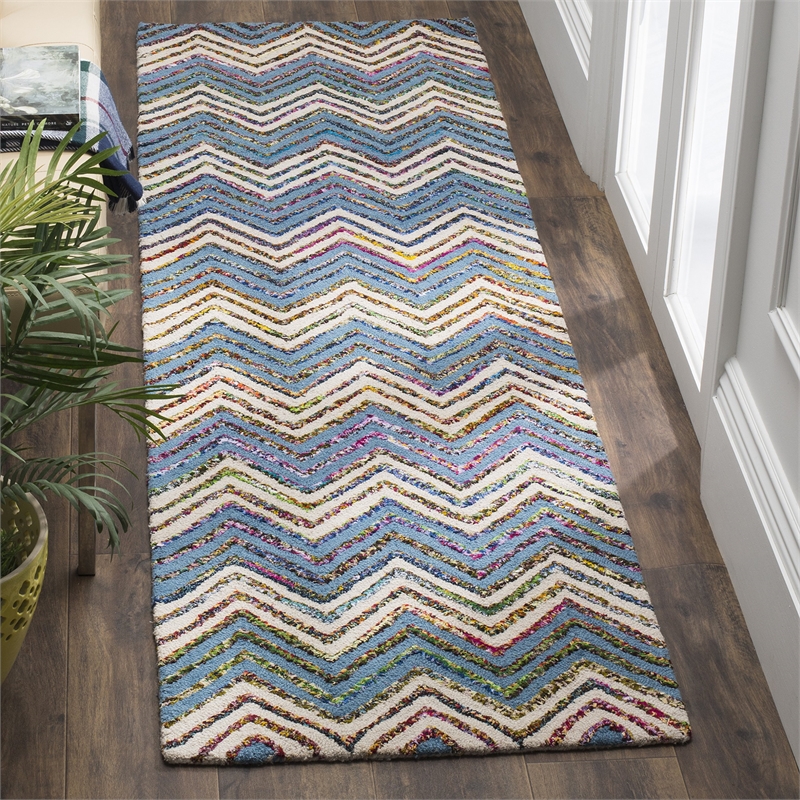 Safavieh Nantucket Beige Contemporary Rug - Runner 2'3