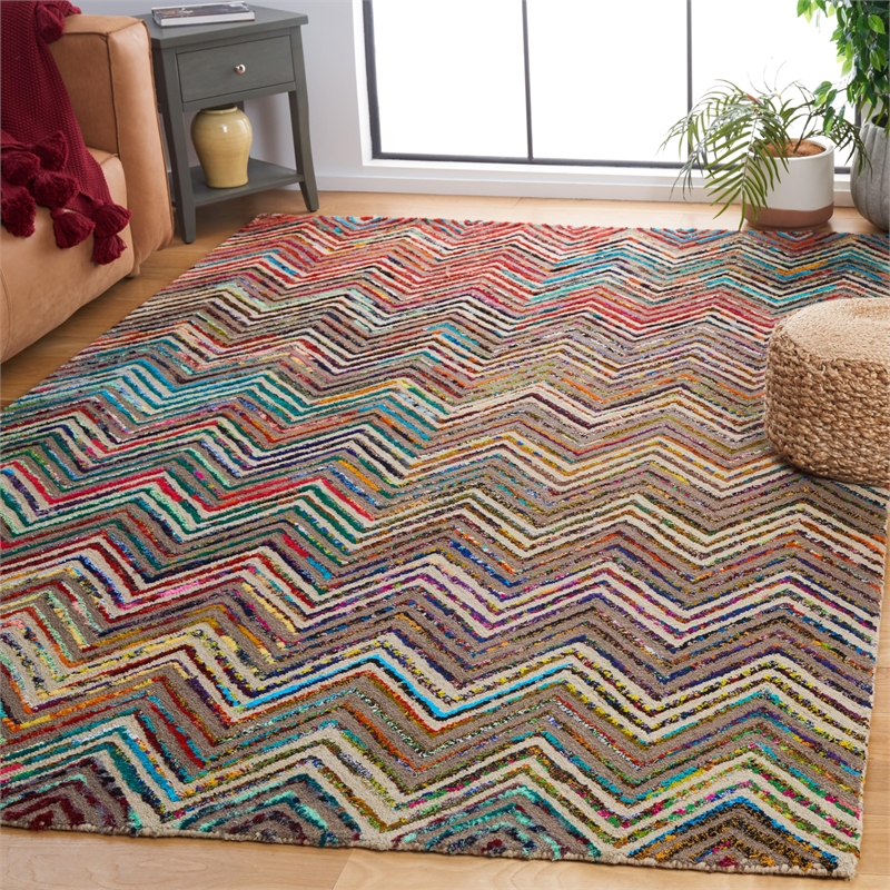 Safavieh Nantucket Beige Contemporary Rug - 6' x 9'