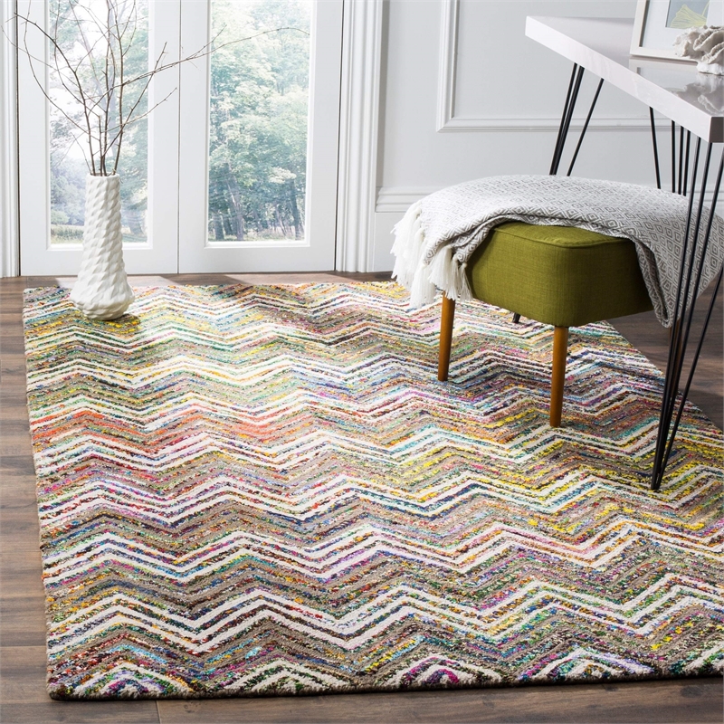 Safavieh Nantucket Beige Contemporary Rug - 8' x 10'