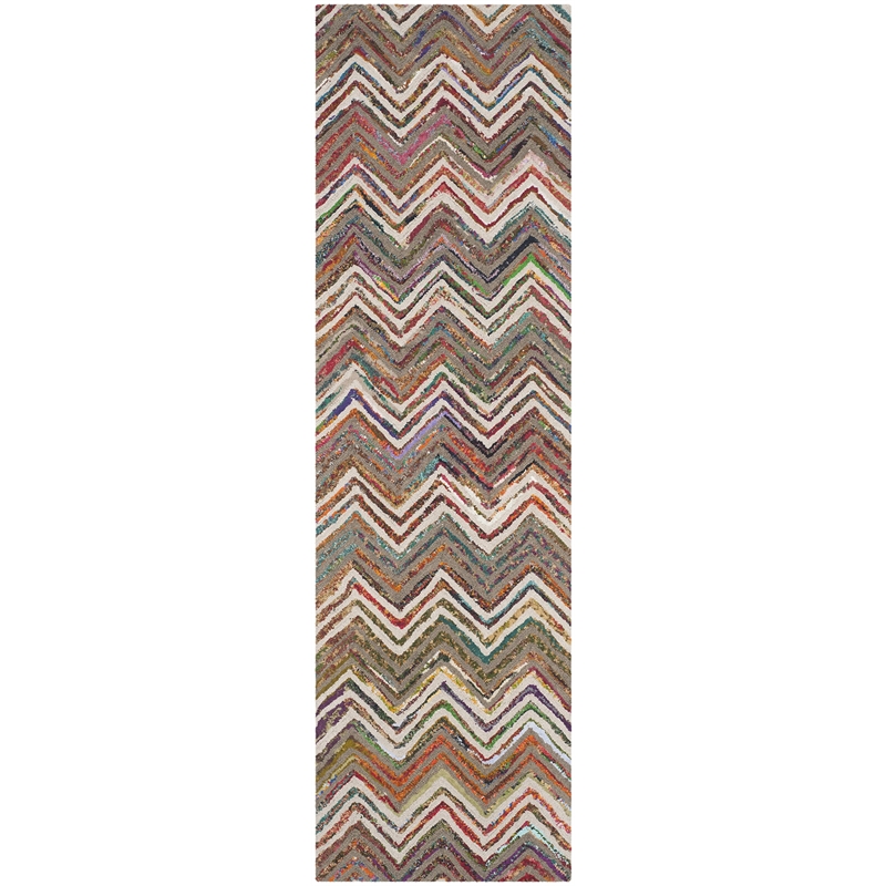 Safavieh Nantucket Beige Contemporary Rug - Runner 2'3