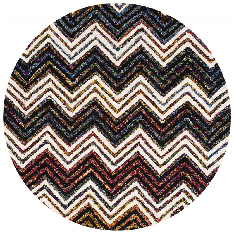 Safavieh Nantucket Ivory Contemporary Rug - Round 4'