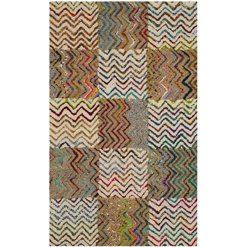 Safavieh Nantucket Beige Contemporary Rug - 3' x 5'