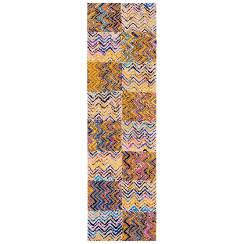 Safavieh Nantucket Beige Contemporary Rug - Runner 2'3
