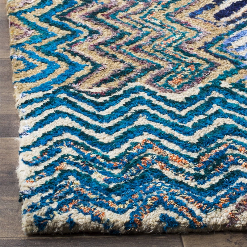 Safavieh Nantucket Beige Contemporary Rug - Square 4'