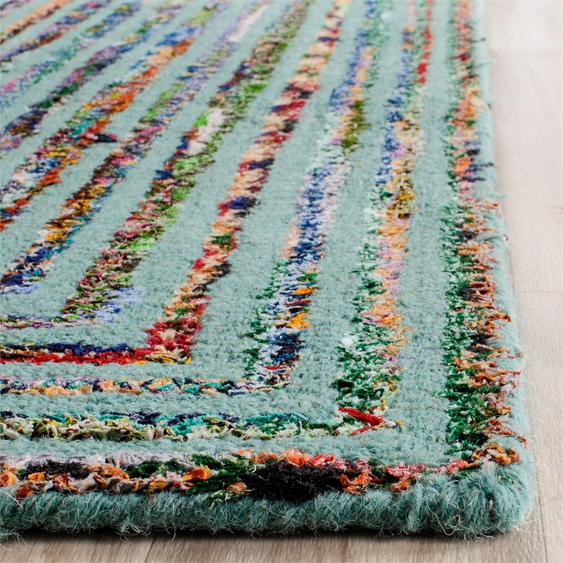 Safavieh Nantucket Teal Contemporary Rug - 2' x 3'
