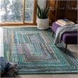 Safavieh Nantucket Teal Contemporary Rug - 4' x 6'