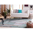 Safavieh Nantucket Teal Contemporary Rug - 6' x 9'