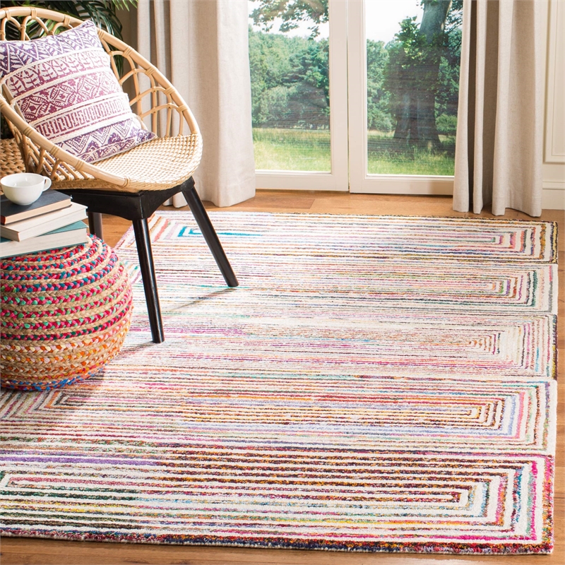 Safavieh Nantucket Ivory Contemporary Rug - 6' x 9'