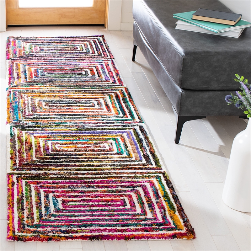 Safavieh Nantucket Ivory Contemporary Rug - Runner 2'3