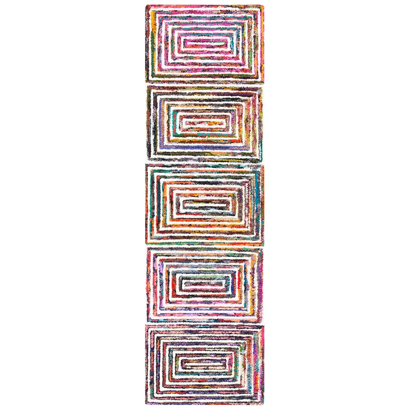 Safavieh Nantucket Ivory Contemporary Rug - Runner 2'3