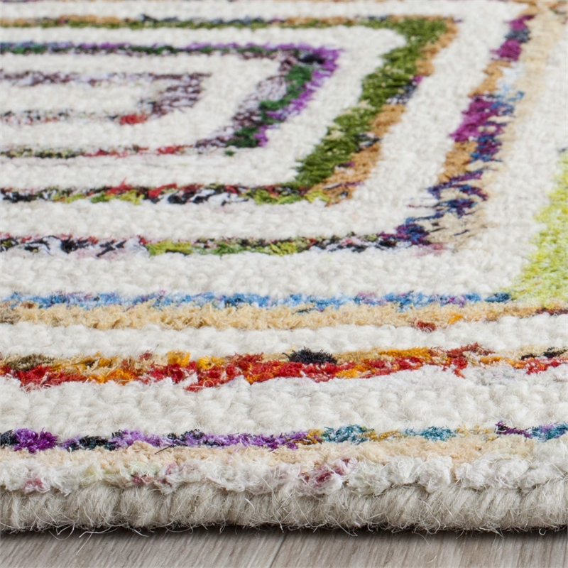 Safavieh Nantucket Ivory Contemporary Rug - Runner 2'3