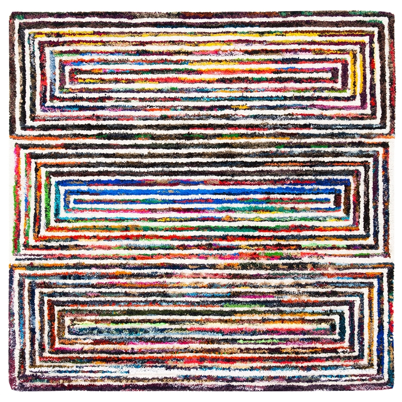 Safavieh Nantucket Ivory Contemporary Rug - Square 4'