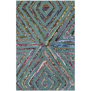 Safavieh Nantucket Blue Contemporary Rug - 2' x 3'