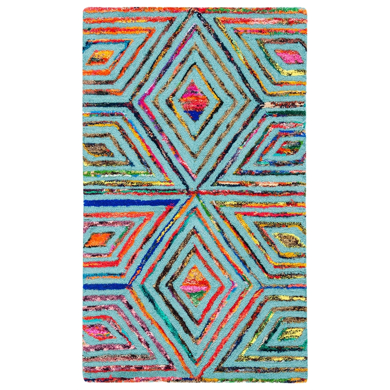 Safavieh Nantucket Blue Contemporary Rug - 3' x 5'