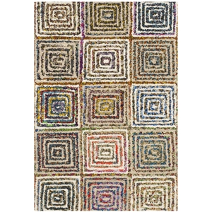 Safavieh Nantucket 2'-0&quot x 3'-0&quot Wool and Cotton Hand Tufted Rug in Cream