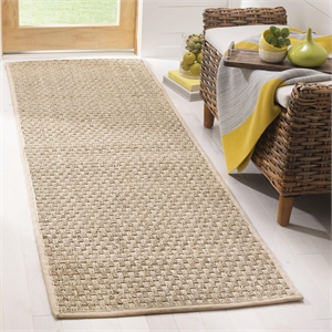 Safavieh Natural Fiber Natural Area Rug - Runner 2'6&quot x 20'