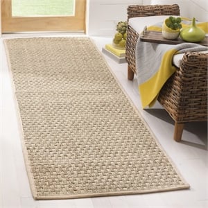 Safavieh Natural Fiber Natural Area Rug - Runner 2'6&quot x 22'