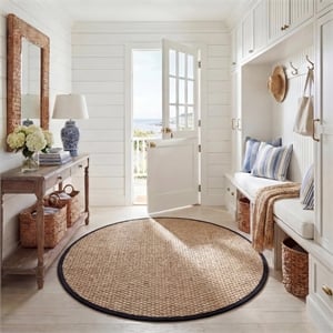 Safavieh Natural Fiber Natural Area Rug - Round 6'