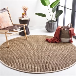 Safavieh Natural Fiber Natural Area Rug - Round 8'