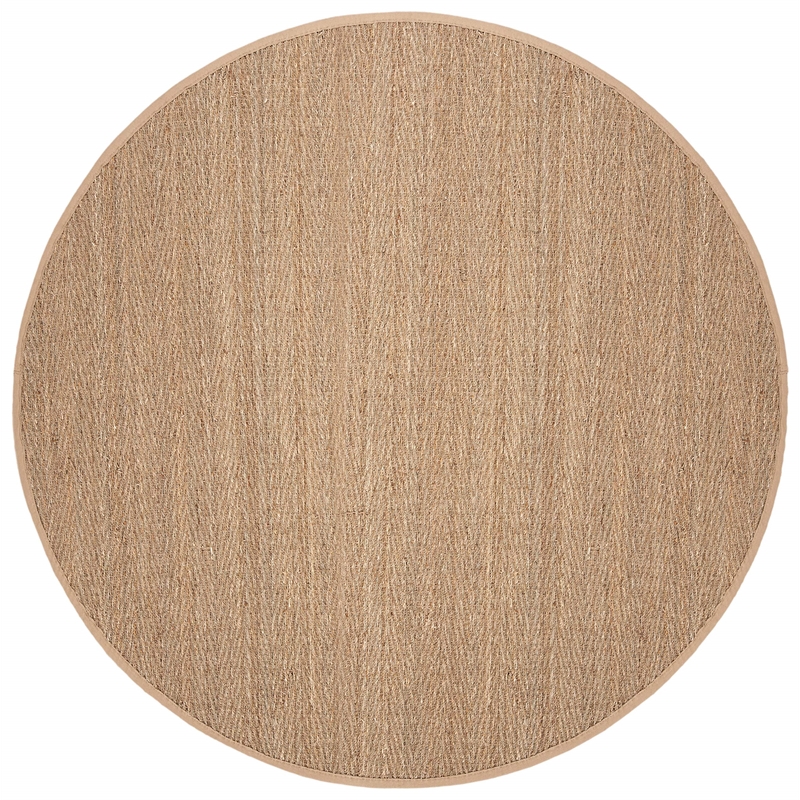 Safavieh Natural Fiber Natural Area Rug - Round 8'